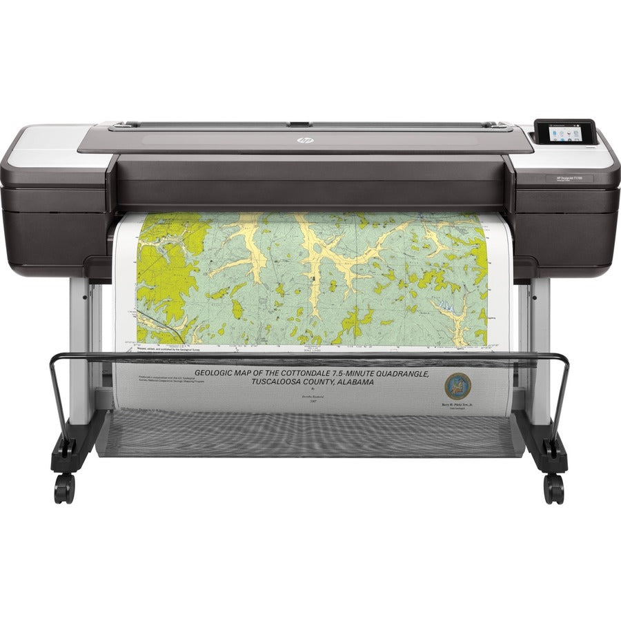 HP Designjet T1700 PostScript Inkjet Large Format Printer - 44" Print Width - Color 1VD87A#B1K