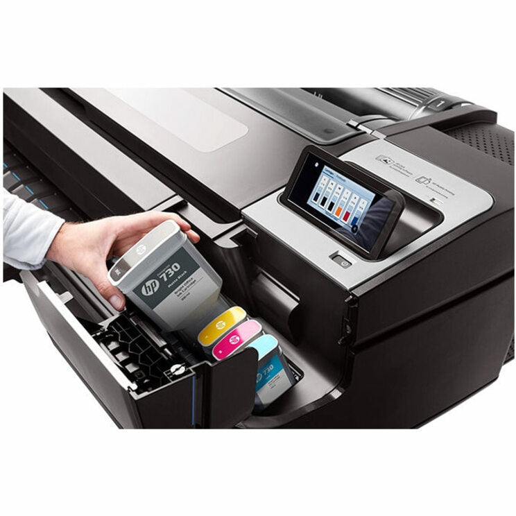 HP Designjet T1700 PostScript Inkjet Large Format Printer - 44" Print Width - Color 1VD87A#B1K