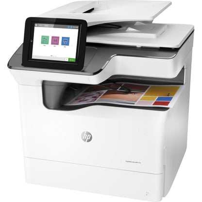 HP 779 779dn Page Wide Array Multifunction Printer-Color-Copier/Scanner-65 ppm Mono/Color Print-2400x1200 Print-Automatic Duplex Print-100000 Pages Monthly-650 sheets Input-Color Scanner-600 Optical Scan-Gigabit Ethernet 4PZ45A#B1H