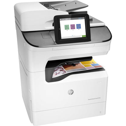 HP PageWide 780dns Page Wide Array Multifunction Printer-Color-Copier/Scanner-65 ppm Mono/Color Print-2400x1200 Print-Automatic Duplex Print-100000 Pages Monthly-650 sheets Input-Color Scanner-600 Optical Scan-Gigabit Ethernet J7Z10A#B1H