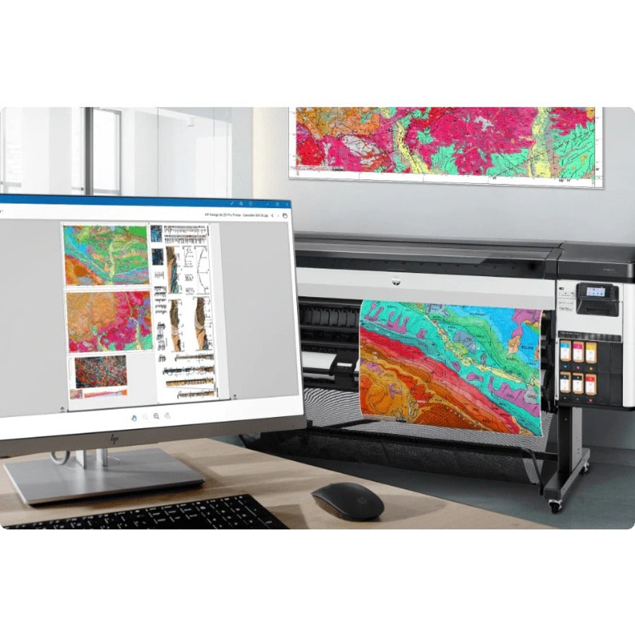 HP Designjet Z6 Inkjet Large Format Printer - 64" Print Width - Color 2QU25A#B1K