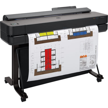 HP Designjet T650 A1 Inkjet Large Format Printer - 36" Print Width - Color 5HB10H#B1K