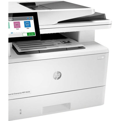 HP LaserJet M430f Laser Multifunction Printer-Monochrome-Copier/Fax/Scanner-42 ppm Mono Print-1200x1200 Print-Automatic Duplex Print-100000 Pages Monthly-350 sheets Input-Color Scanner-600 Optical Scan-Monochrome Fax-Gigabit Ethernet 3PZ55A#BGJ