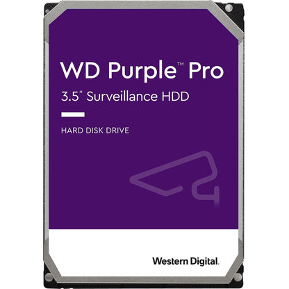 WD Purple Pro WD8001PURP 8 TB Hard Drive - 3.5" Internal - SATA (SATA/600) - Conventional Magnetic Recording (CMR) Method WD8001PURP