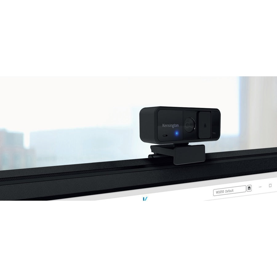 Kensington W1050 Webcam - 2 Megapixel - 30 fps - Black - USB Type A - Retail K80250WW