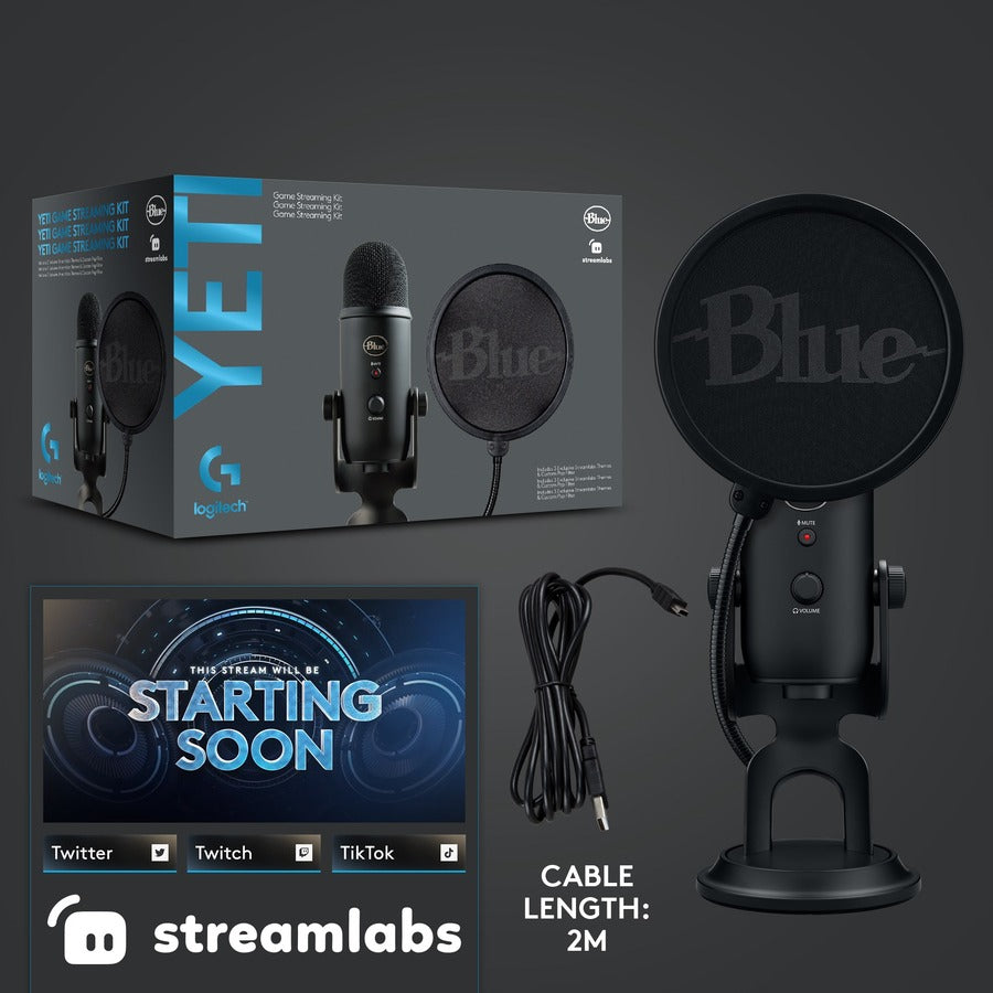 Logitech Yeti Game Streaming Kit (Limited Placement) 988-000521