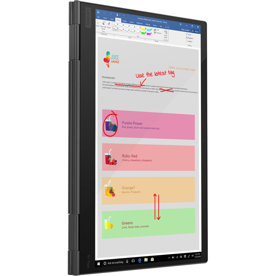 Lenovo ThinkPad X1 Yoga 4th Gen 20QF000RCA 14" Touchscreen 2 in 1 Ultrabook - 1920 x 1080 - Intel Core i7 8th Gen i7-8565U Quad-core (4 Core) 1.80 GHz - 8 GB Total RAM - 256 GB SSD - Gray 20QF000RCA