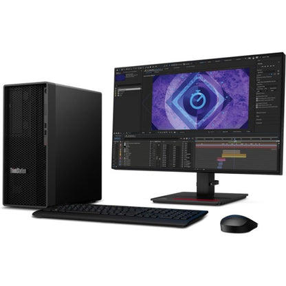 Lenovo ThinkStation P358 30GL0028US Workstation - 1 x AMD Ryzen 5 PRO 5645 - 8 GB DDR4 SDRAM RAM - 256 GB SSD - Tower 30GL0028US