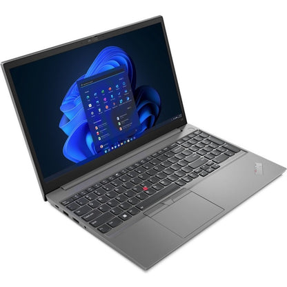 Lenovo ThinkPad E15 Gen 4 21E6007DUS 15.6" Notebook - Full HD - 1920 x 1080 - Intel Core i5 12th Gen i5-1235U Deca-core (10 Core) 1.30 GHz - 16 GB Total RAM - 8 GB On-board Memory - 256 GB SSD - Mineral Metallic 21E6007DUS