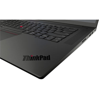 Lenovo ThinkPad P1 Gen 5 21DC003NUS 16" Notebook - 2560 x 1600 - Intel Core i7 12th Gen i7-12800H Tetradeca-core (14 Core) - 16 GB Total RAM - 512 GB SSD - Black 21DC003NUS