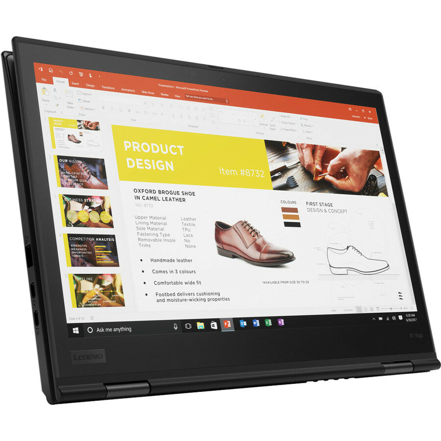 Lenovo ThinkPad X1 Yoga 3rd Gen 20LD001HCA 14" Touchscreen Convertible 2 in 1 Ultrabook - 2560 x 1440 - Intel Core i7 8th Gen i7-8650U Quad-core (4 Core) 1.90 GHz - 16 GB Total RAM - 512 GB SSD - Black 20LD001HCA