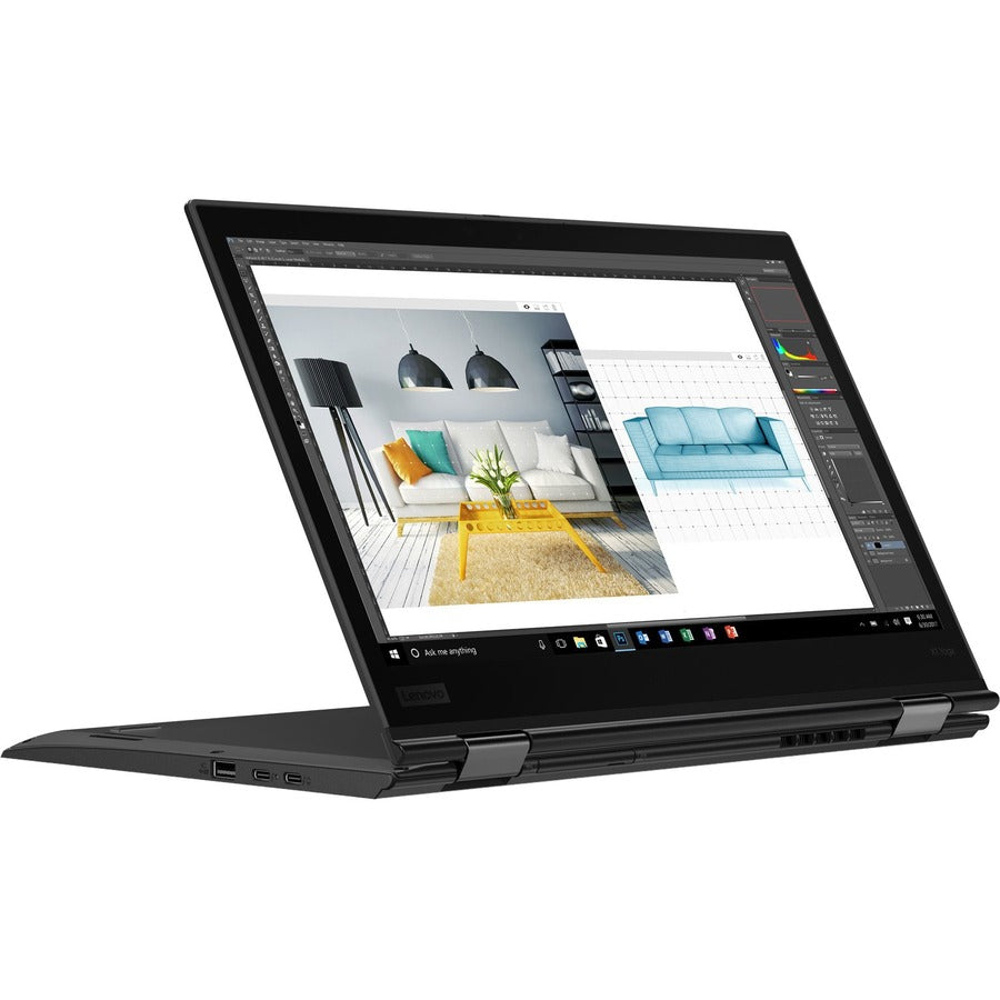 Lenovo ThinkPad X1 Yoga 3rd Gen 20LD001HCA 14" Touchscreen Convertible 2 in 1 Ultrabook - 2560 x 1440 - Intel Core i7 8th Gen i7-8650U Quad-core (4 Core) 1.90 GHz - 16 GB Total RAM - 512 GB SSD - Black 20LD001HCA