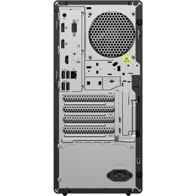 Lenovo ThinkCentre M90t Gen 3 11TN0022CA Desktop Computer - Intel Core i7 12th Gen i7-12700 Dodeca-core (12 Core) - 16 GB RAM DDR5 SDRAM - 1 TB NVMe M.2 PCI Express PCI Express NVMe 3.0 x2 SSD - Tower - Black 11TN0022CA