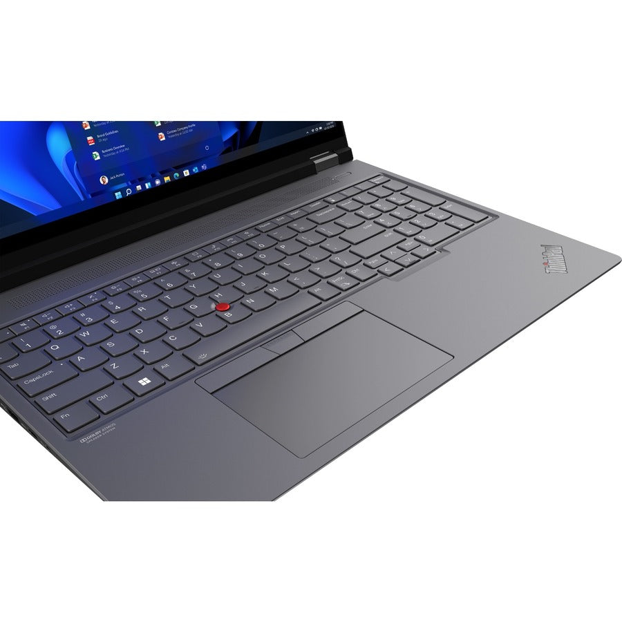 Lenovo ThinkPad P16 G1 21D6005AUS 16" Mobile Workstation - WUXGA - 1920 x 1200 - Intel Core i7 12th Gen i7-12800HX Hexadeca-core (16 Core) 2 GHz - 32 GB Total RAM - 1 TB SSD - Storm Gray 21D6005AUS