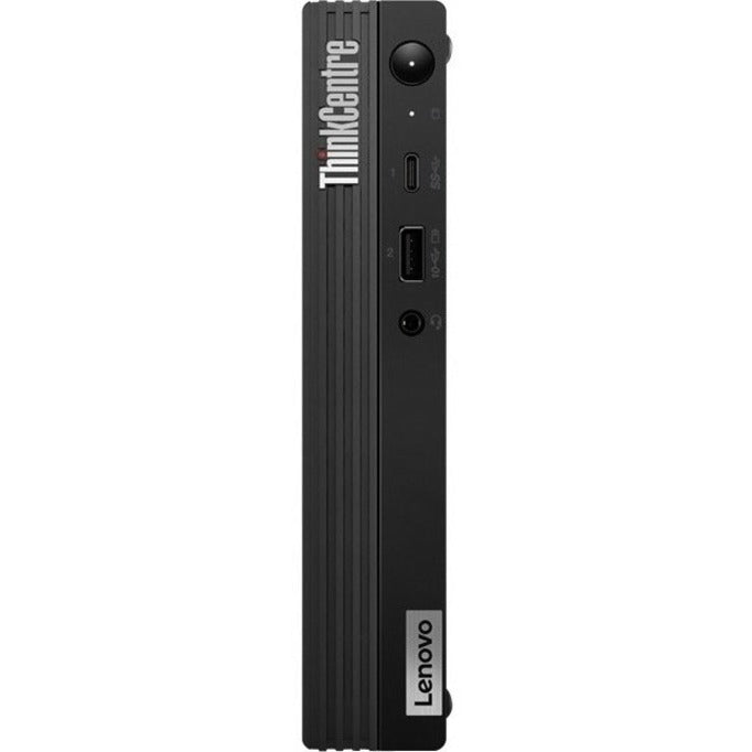 Lenovo ThinkCentre M90q 11CR006LCA Desktop Computer - Intel Core i5 10th Gen i5-10500 Hexa-core (6 Core) 3.10 GHz - 16 GB RAM DDR4 SDRAM - 256 GB NVMe M.2 PCI Express PCI Express NVMe x4 SSD - Tiny - Black 11CR006LCA