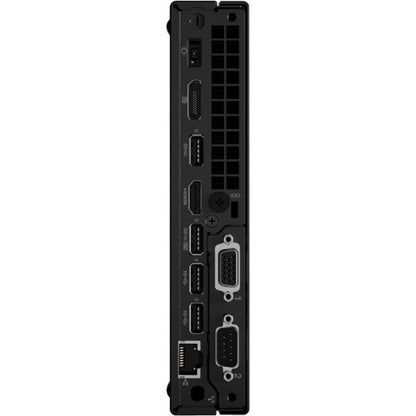 Lenovo ThinkCentre M90q 11CR006LCA Desktop Computer - Intel Core i5 10th Gen i5-10500 Hexa-core (6 Core) 3.10 GHz - 16 GB RAM DDR4 SDRAM - 256 GB NVMe M.2 PCI Express PCI Express NVMe x4 SSD - Tiny - Black 11CR006LCA