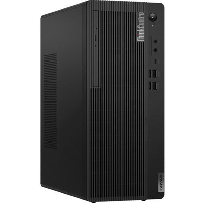 Lenovo ThinkCentre M80t Gen 3 11TE000YUS Desktop Computer - Intel Core i7 12th Gen i7-12700 Dodeca-core (12 Core) - 16 GB RAM DDR5 SDRAM - 1 TB NVMe M.2 PCI Express PCI Express NVMe 4.0 x4 SSD - Tower - Black 11TE000YUS