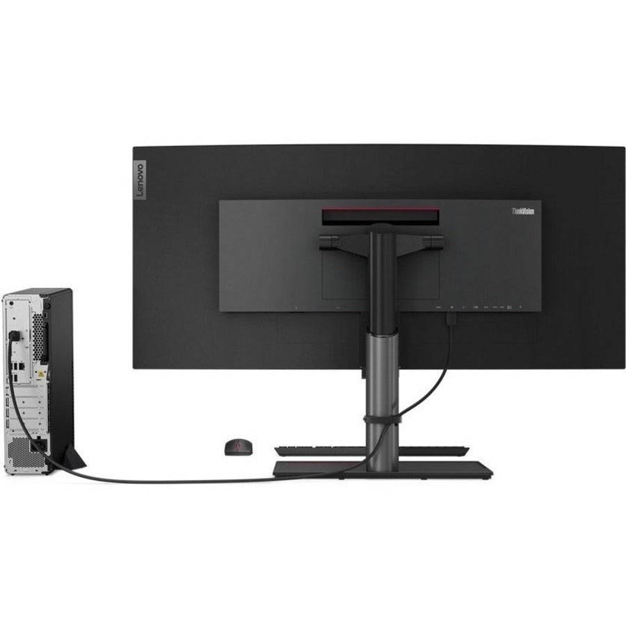 Lenovo ThinkCentre M90s Gen 3 11TT0015US Desktop Computer - Intel Core i5 12th Gen i5-12500 Hexa-core (6 Core) 3 GHz - 8 GB RAM DDR5 SDRAM - 256 GB NVMe M.2 PCI Express PCI Express NVMe 4.0 x4 SSD - Small Form Factor - Black 11TT0015US