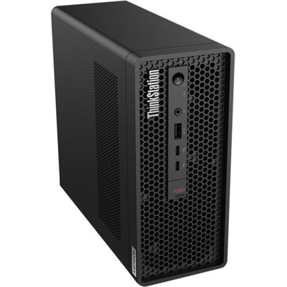 Lenovo ThinkStation P360 Ultra 30G1001LUS Workstation - 1 x Intel Core i5 Hexa-core (6 Core) i5-12400T 12th Gen 1.80 GHz - 16 GB DDR5 SDRAM RAM - 512 GB SSD - Mini-tower 30G1001LUS