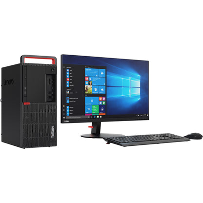 Lenovo ThinkCentre M920t 10SF0002CA Desktop Computer - Intel Core i5 8th Gen i5-8500 3 GHz - 8 GB RAM DDR4 SDRAM - 1 TB HDD - Tower - Raven Black 10SF0002CA