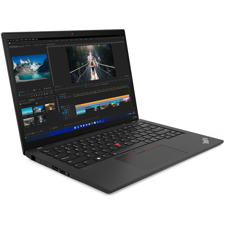 Lenovo ThinkPad P14s Gen 3 21J5001NUS 14" Touchscreen Mobile Workstation - WQUXGA - 3840 x 2400 - AMD Ryzen 7 PRO 6850U Octa-core (8 Core) 2.70 GHz - 32 GB Total RAM - 32 GB On-board Memory - 512 GB SSD - Black 21J5001NUS