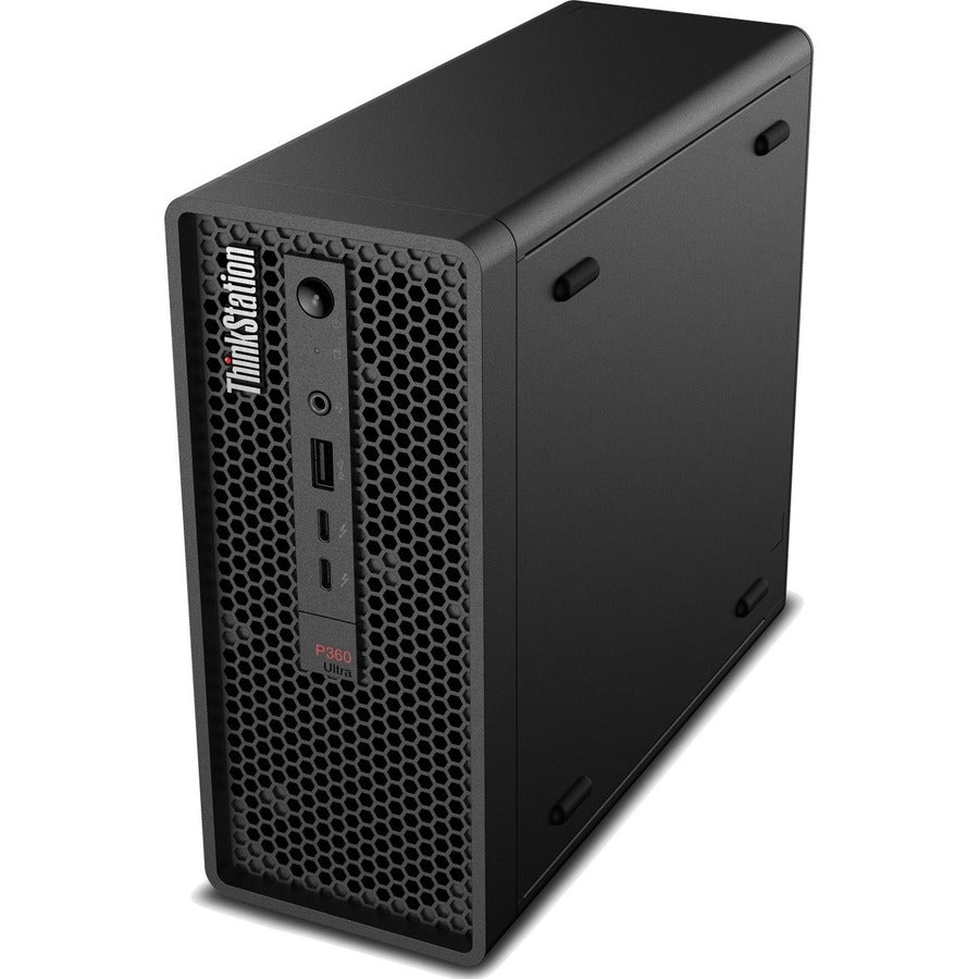 Lenovo ThinkStation P360 Ultra 30G1001ACA Workstation - 1 x Intel Core i7 Dodeca-core (12 Core) i7-12700 12th Gen - 16 GB DDR5 SDRAM RAM - 512 GB SSD - Mini-tower 30G1001ACA