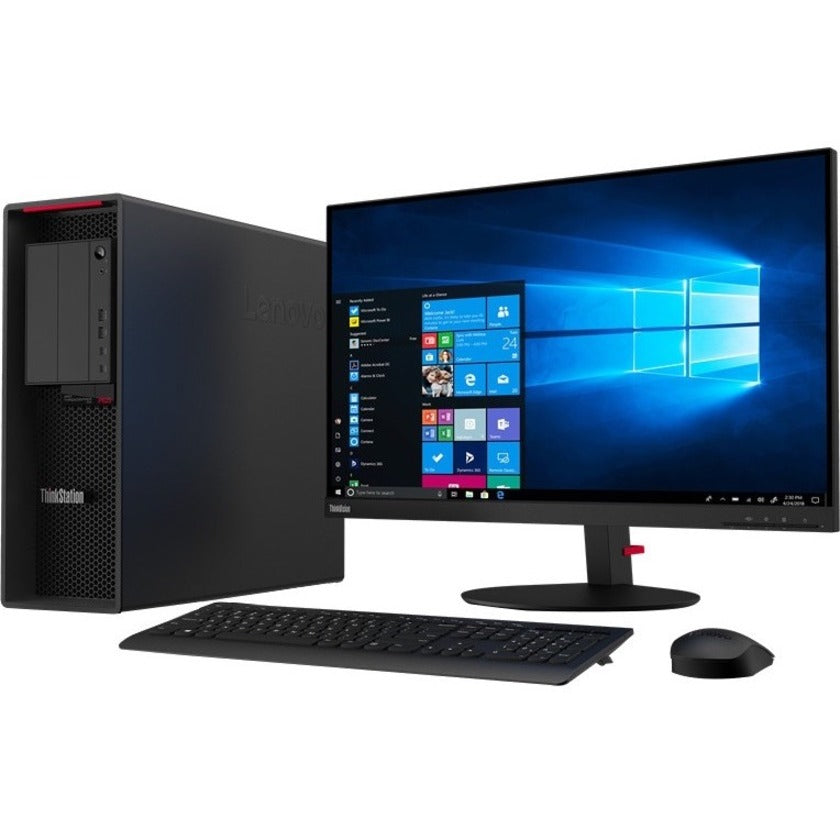 Lenovo ThinkStation P620 30E000KLUS Workstation - 1 x AMD Ryzen Threadripper PRO Dodeca-core (12 Core) 3945WX 4 GHz - 32 GB DDR4 SDRAM RAM - 1 TB SSD - Tower 30E000KLUS