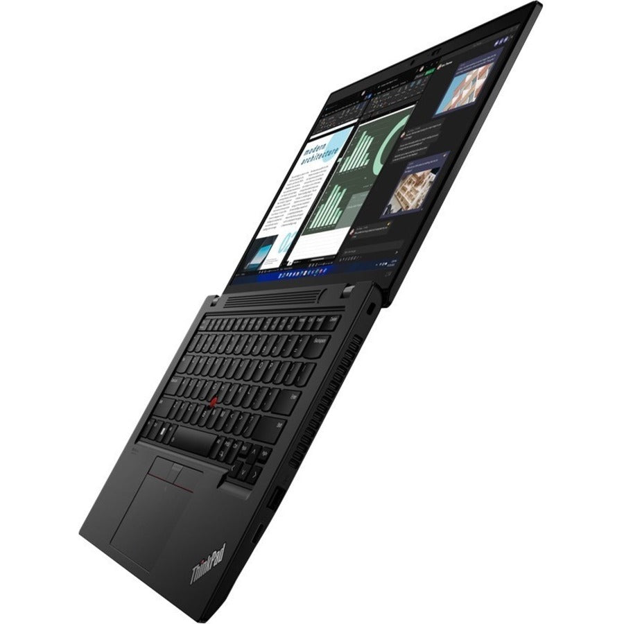 Lenovo ThinkPad L14 Gen 3 21C10048US 14" Notebook - Full HD - 1920 x 1080 - Intel Core i5 12th Gen i5-1235U Deca-core (10 Core) - 8 GB Total RAM - 256 GB SSD - Thunder Black 21C10048US