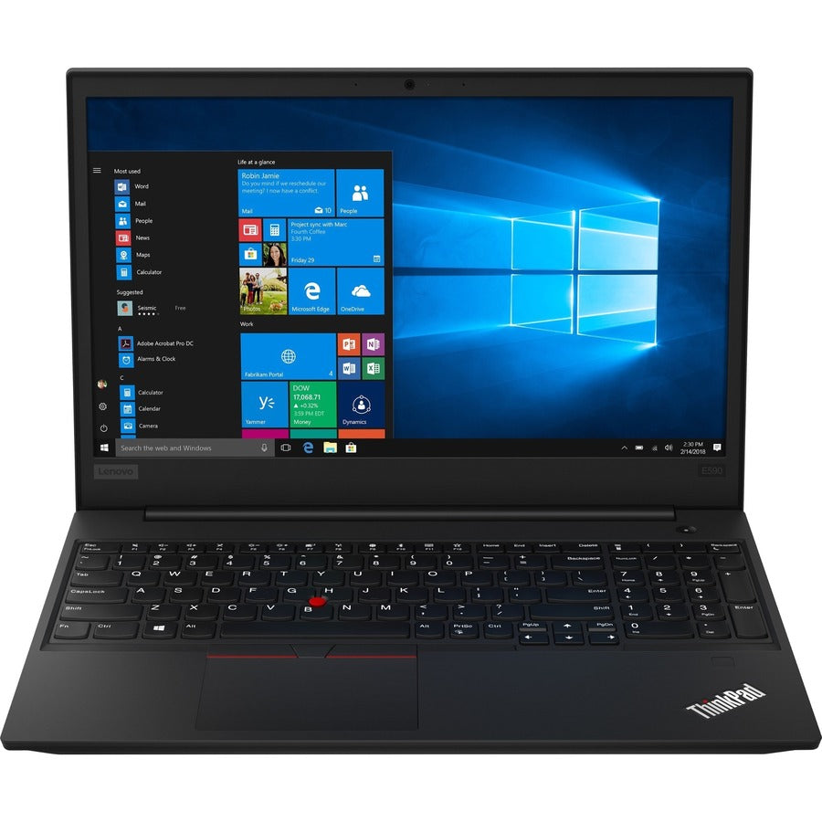 Lenovo ThinkPad Edge E590 20NB001CCA 15.6" Notebook - 1366 x 768 - Intel Core i5 8th Gen i5-8265U Quad-core (4 Core) 1.60 GHz - 8 GB Total RAM - 500 GB HDD - Black 20NB001CCA