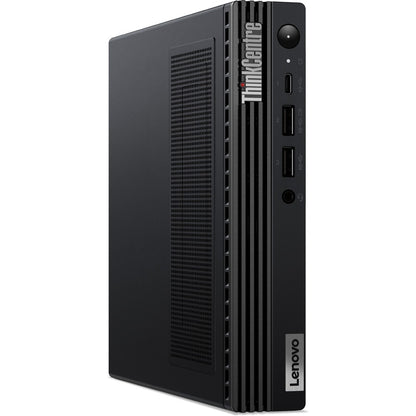 Lenovo ThinkCentre M90q Gen 3 11U5005VUS Desktop Computer - Intel Core i7 12th Gen i7-12700 Dodeca-core (12 Core) 2.10 GHz - 16 GB RAM DDR5 SDRAM - 512 GB M.2 PCI Express NVMe 4.0 x4 SSD - Tiny - Black 11U5005VUS