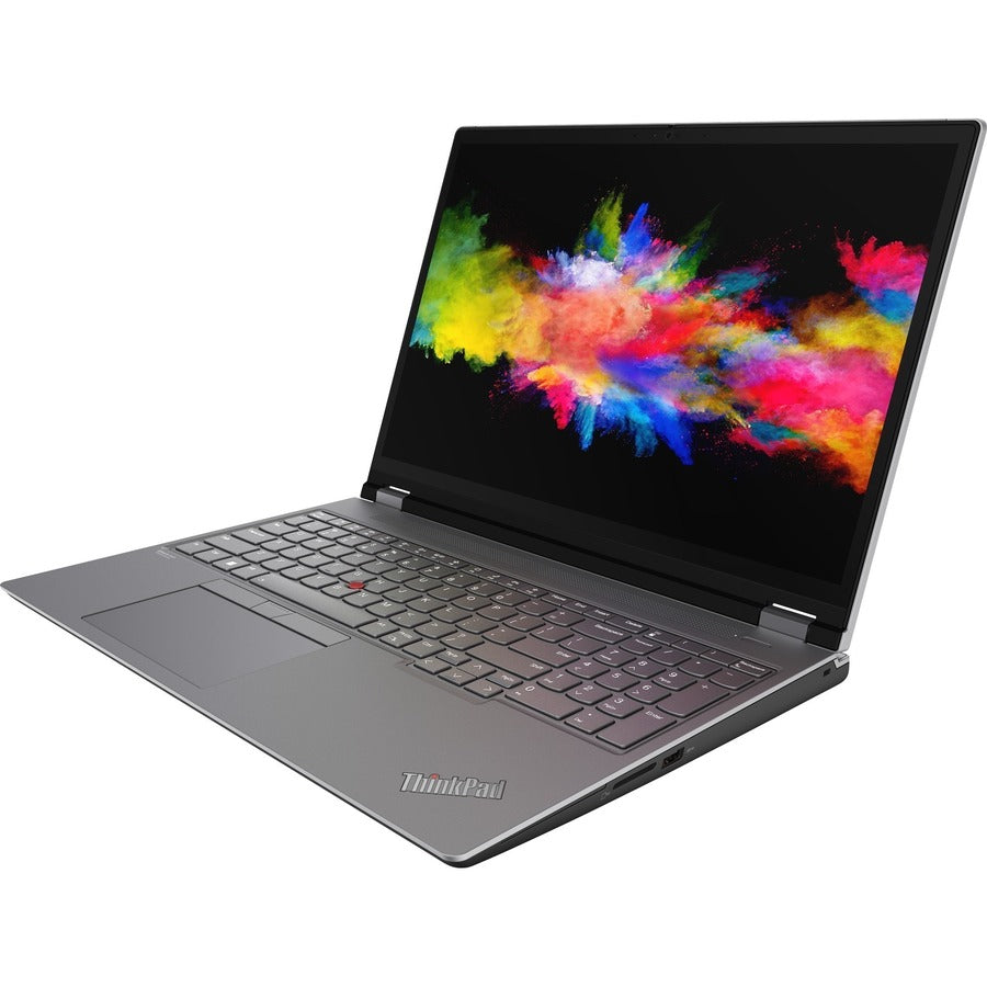 Lenovo ThinkPad P16 G1 21D600B0US 16" Mobile Workstation - WQXGA - 2560 x 1600 - Intel Core i7 12th Gen i7-12800HX Hexadeca-core (16 Core) 2 GHz - 16 GB Total RAM - 512 GB SSD - Storm Gray 21D600B0US