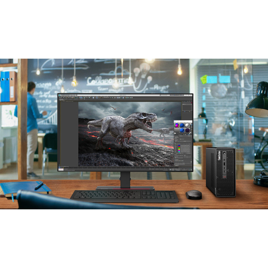 Lenovo ThinkStation P360 Ultra 30G10017US Workstation - 1 x Intel Core i9 Hexadeca-core (16 Core) i9-12900K 12th Gen 3.20 GHz - 32 GB DDR5 SDRAM RAM - 1 TB SSD - Ultra Small 30G10017US