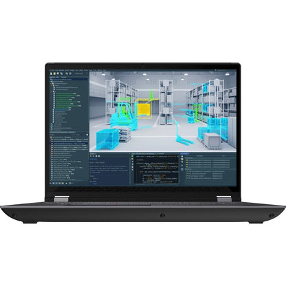 Lenovo ThinkPad P16 G1 21D6006WUS 16" Mobile Workstation - WQUXGA - 3840 x 2400 - Intel Core i7 12th Gen i7-12850HX Hexadeca-core (16 Core) 2.10 GHz - 16 GB Total RAM - 512 GB SSD - Storm Gray 21D6006WUS