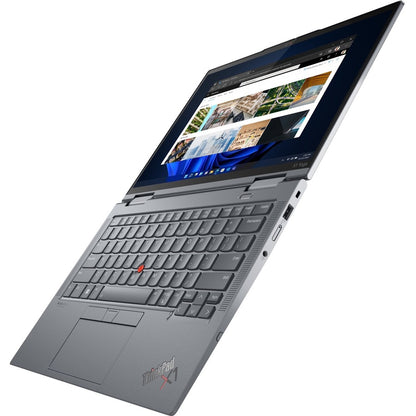 Lenovo ThinkPad X1 Yoga Gen 7 21CD0046CA 14" Touchscreen Convertible 2 in 1 Notebook - WUXGA - 1920 x 1200 - Intel Core i7 12th Gen i7-1255U Deca-core (10 Core) - 16 GB Total RAM - 16 GB On-board Memory - 512 GB SSD - Storm Gray 21CD0046CA