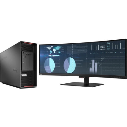 Lenovo ThinkStation P920 30BC007UUS Workstation - 1 x Intel Xeon Gold Hexadeca-core (16 Core) 6226R 2.90 GHz - 64 GB DDR4 SDRAM RAM - 1 TB SSD - Tower 30BC007UUS