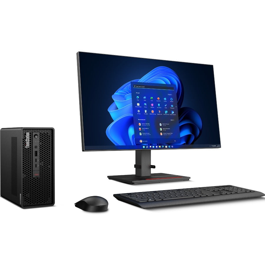 Lenovo ThinkStation P360 Ultra 30G1000GUS Workstation - 1 x Intel Core i7 Hexadeca-core (16 Core) i7-12700K 12th Gen 3.60 GHz - 32 GB DDR5 SDRAM RAM - 1 TB SSD - Ultra Small 30G1000GUS