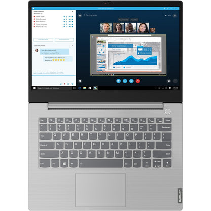 Lenovo ThinkBook 14-IML 20RV00AVUS 14" Notebook - 1920 x 1080 - Intel Core i5 10th Gen i5-10210U Quad-core (4 Core) 1.60 GHz - 8 GB Total RAM - 256 GB SSD - Mineral Gray 20RV00AVUS