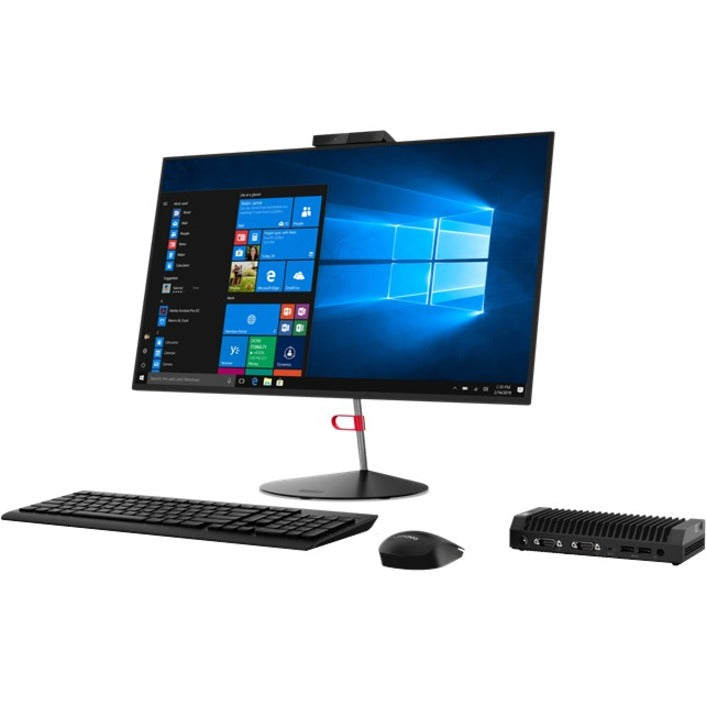 Lenovo ThinkCentre M90n-1 11AK000PUS Desktop Computer - Intel Core i3 8th Gen i3-8145U Dual-core (2 Core) 2.10 GHz - 8 GB RAM DDR4 SDRAM - 1 TB SSD - Nano 11AK000PUS