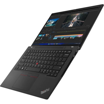 Lenovo ThinkPad T14 Gen 3 21CF003UCA 14" Touchscreen Notebook - WUXGA - 1920 x 1200 - AMD Ryzen 5 PRO 6650U Hexa-core (6 Core) 2.90 GHz - 16 GB Total RAM - 16 GB On-board Memory - 256 GB SSD - Thunder Black 21CF003UCA