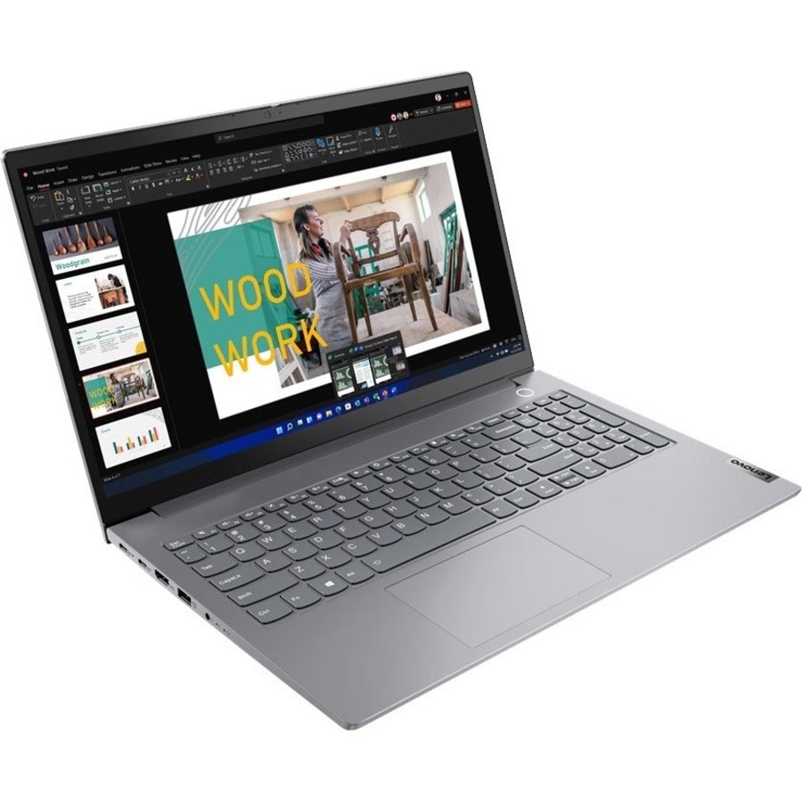 Lenovo ThinkBook 15 G4 IAP 21DJ000TUS 15.6" Notebook - Full HD - 1920 x 1080 - Intel Core i3 12th Gen i3-1215U Hexa-core (6 Core) - 8 GB Total RAM - 8 GB On-board Memory - 256 GB SSD - Mineral Gray 21DJ000TUS