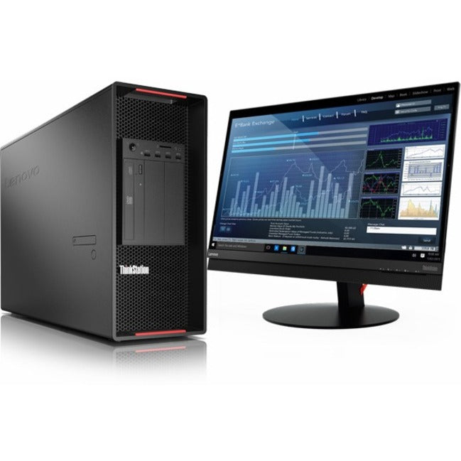 Lenovo ThinkStation P920 30BC0078US Workstation - 2 x Intel Xeon Silver Deca-core (10 Core) 4210R 2.40 GHz - 32 GB DDR4 SDRAM RAM - 512 GB SSD - Tower 30BC0078US