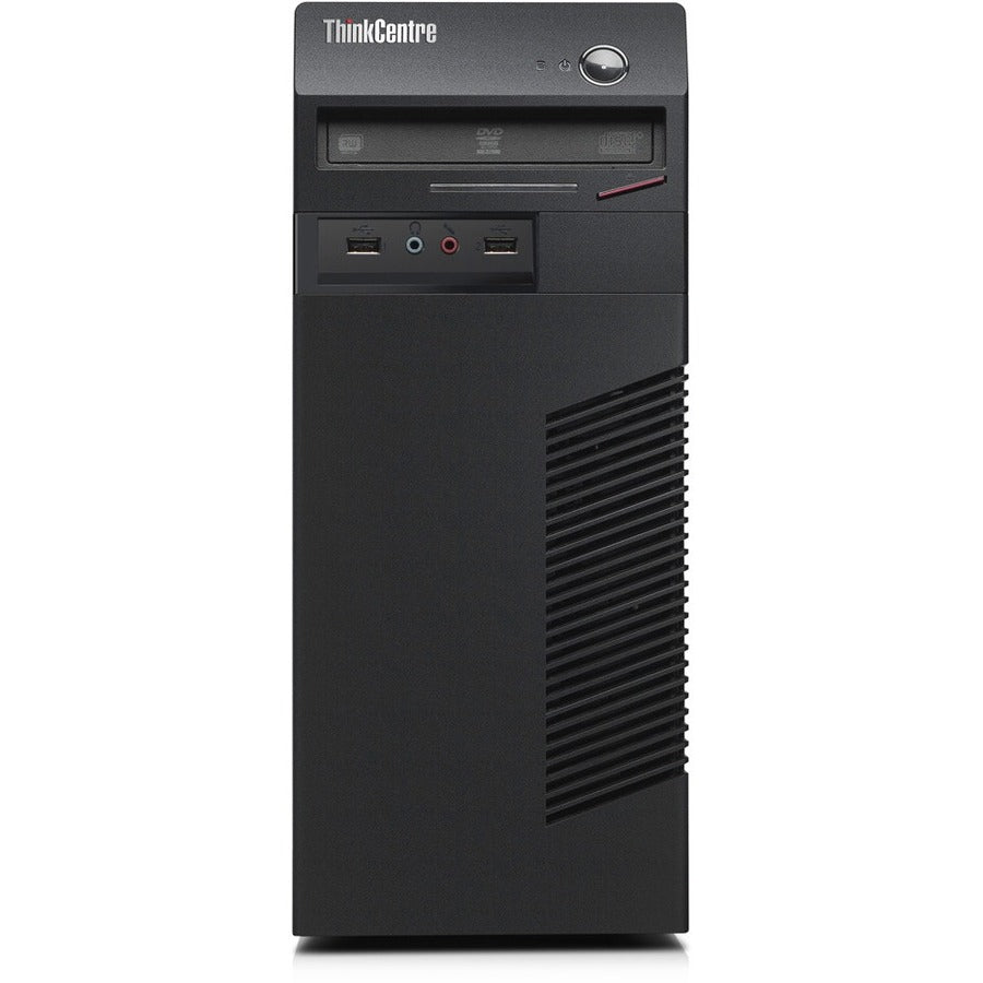 Lenovo ThinkCentre M79 10CN000YUS Desktop Computer - AMD A-Series A8 PRO-7600B 3.10 GHz - 4 GB RAM DDR3 SDRAM - 500 GB HDD - Tower - Business Black 10CN000YUS