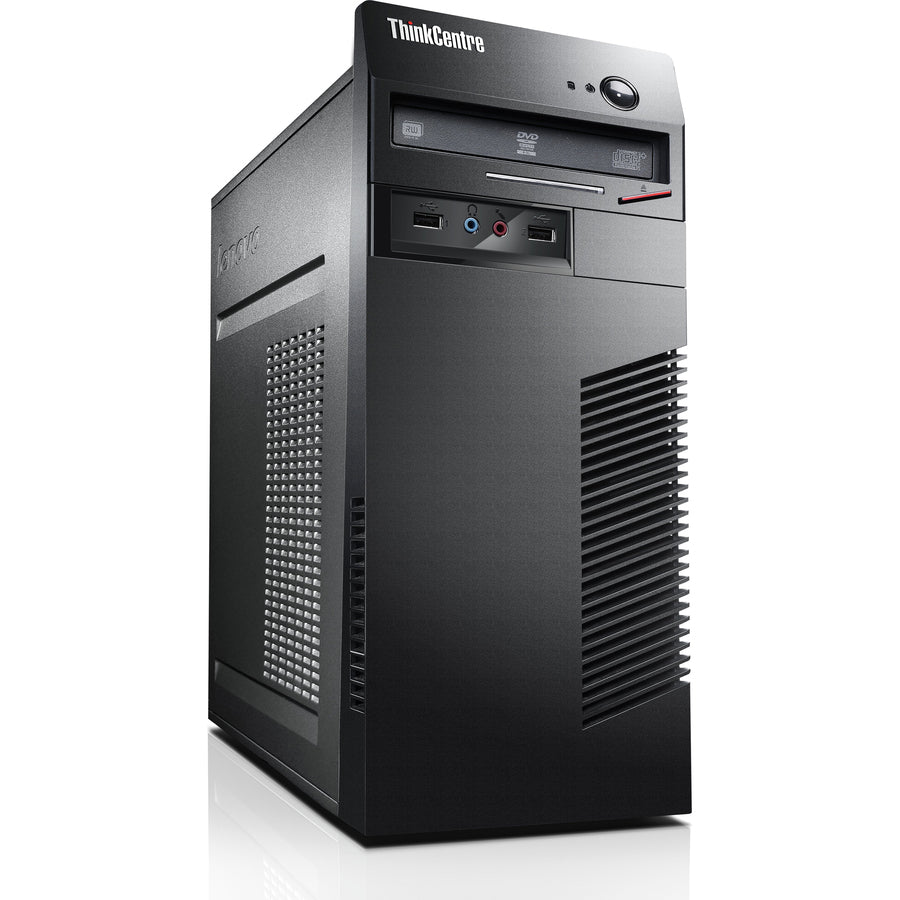 Lenovo ThinkCentre M72e 3597G2U Desktop Computer - Intel Pentium G2120 3.10 GHz - 4 GB RAM DDR3 SDRAM - 500 GB HDD - Tower - Business Black 3597G2U