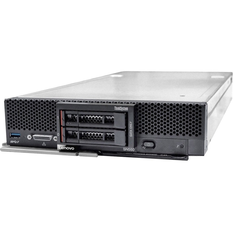 Lenovo ThinkSystem SN550 7X16A07MNA Blade Server - 1 x Intel Xeon Silver 4208 2.10 GHz - 32 GB RAM - Serial ATA/600, Serial Attached SCSI (SAS) Controller 7X16A07MNA