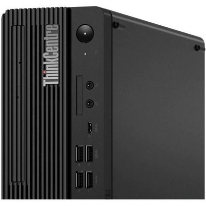 Lenovo ThinkCentre M80s 11CU003QUS Desktop Computer - Intel Core i5 10th Gen i5-10600 Hexa-core (6 Core) 3.30 GHz - 16 GB RAM DDR4 SDRAM - 256 GB M.2 PCI Express NVMe x4 SSD - Small Form Factor - Black 11CU003QUS