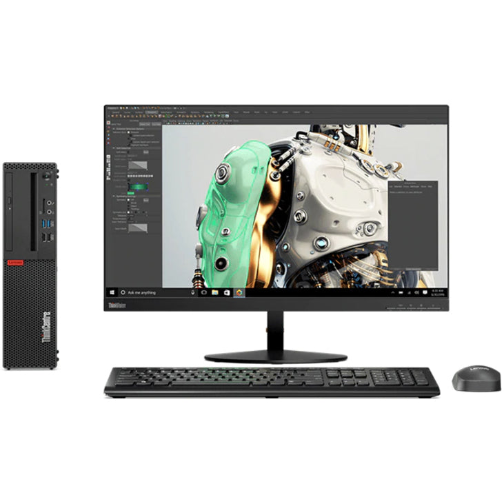 Lenovo ThinkCentre M75s-1 11A9000MUS Desktop Computer - AMD Ryzen 3 3200G 3.60 GHz - 8 GB RAM DDR4 SDRAM - 1 TB HDD - Small Form Factor - Raven Black 11A9000MUS