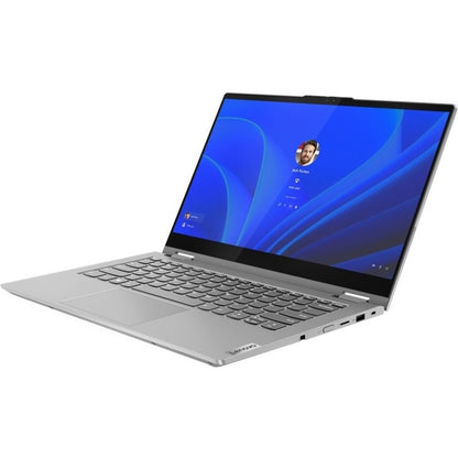 Lenovo ThinkBook 14s Yoga G2 IAP 21DM0018CA 14" Touchscreen Notebook - Full HD - 1920 x 1080 - Intel Core i7 12th Gen i7-1255U Deca-core (10 Core) - 16 GB Total RAM - 8 GB On-board Memory - 512 GB SSD - Mineral Gray 21DM0018CA