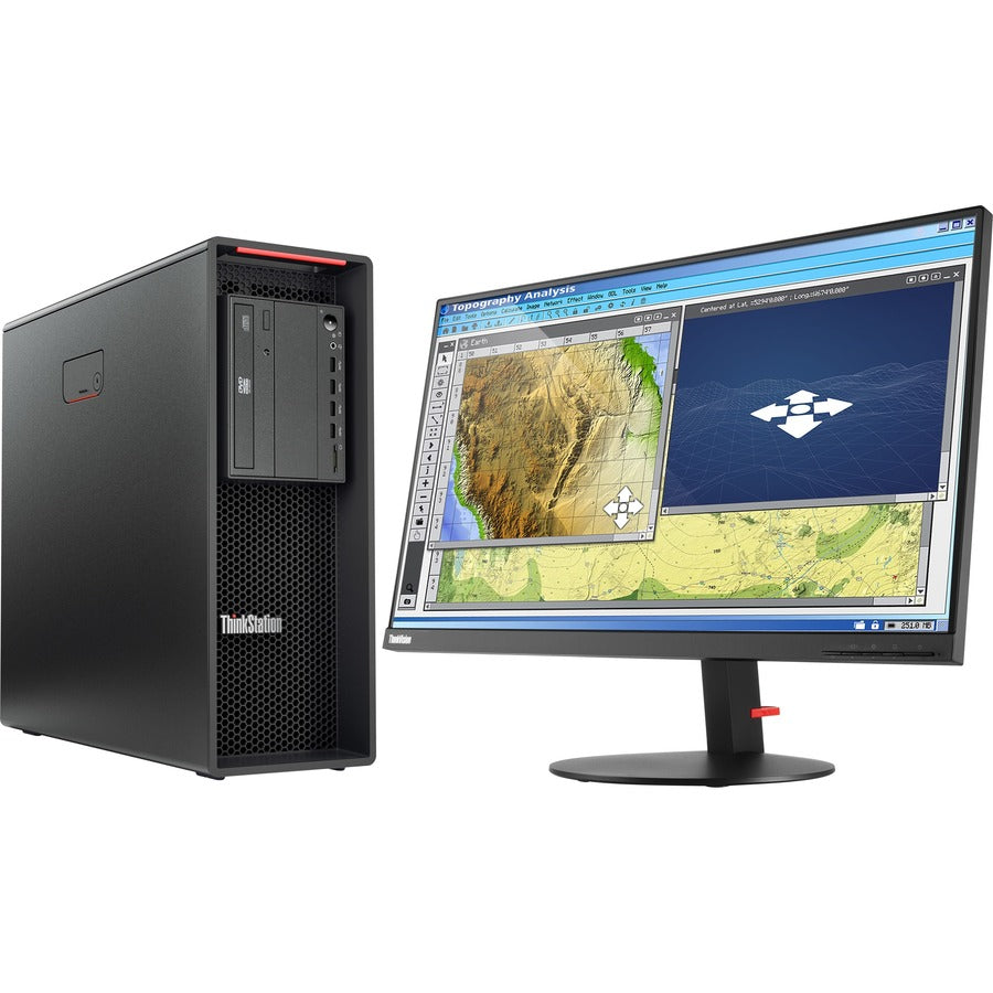 Lenovo ThinkStation P520 30BE00RFCA Workstation - 1 x Intel Xeon Hexa-core (6 Core) W-2235 3.80 GHz - 32 GB DDR4 SDRAM RAM - 1 TB SSD - Tower 30BE00RFCA