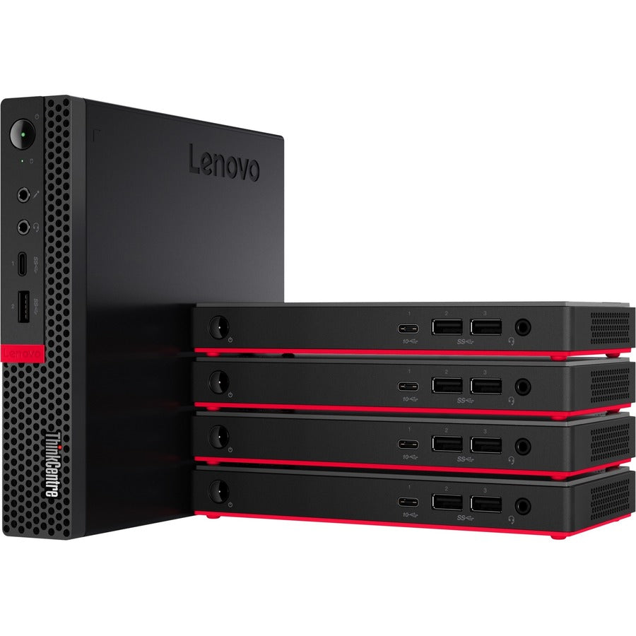 Lenovo ThinkCentre M90n-1 11AM001RUS Desktop Computer - Intel Core i3 8th Gen i3-8145U Dual-core (2 Core) 2.10 GHz - 4 GB RAM DDR4 SDRAM - 128 GB NVMe M.2 PCI Express PCI Express NVMe 3.0 x2 SSD - Nano - Black 11AM001RUS