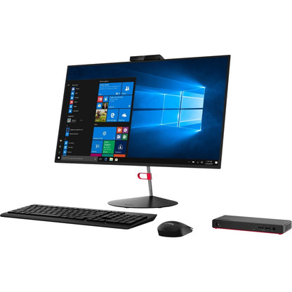 Lenovo ThinkCentre M90n-1 11AM001RUS Desktop Computer - Intel Core i3 8th Gen i3-8145U Dual-core (2 Core) 2.10 GHz - 4 GB RAM DDR4 SDRAM - 128 GB NVMe M.2 PCI Express PCI Express NVMe 3.0 x2 SSD - Nano - Black 11AM001RUS